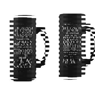 Third Grade Teacher Quote Cosmic Space Galaxy Themed Graphic Print Coffee Mug - Monsterry