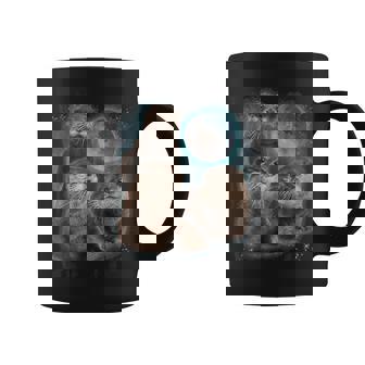 Three Otters Moon Howling Coffee Mug | Seseable CA