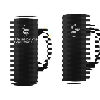 Throw Some Bread On Me Feed The Ducks Shirt Graphic Print Coffee Mug - Monsterry