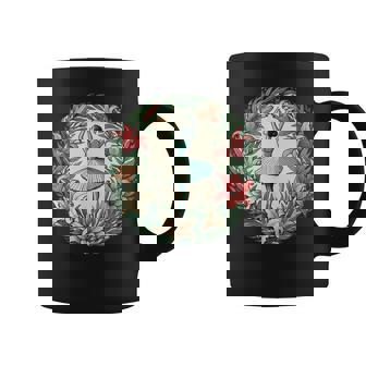 Tiger Lily Ballerina Illustration Graphic Print Coffee Mug - Monsterry