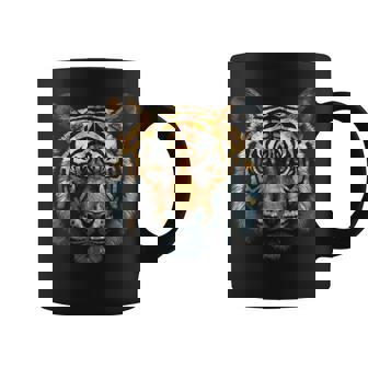 Tigre Animal Arte Diseño Tigre Taza de café - Regaloses