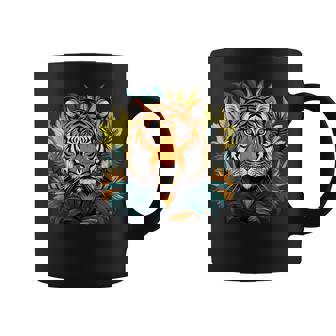 Tigre Colorido I Tigre Para Niños Taza de café - Regaloses