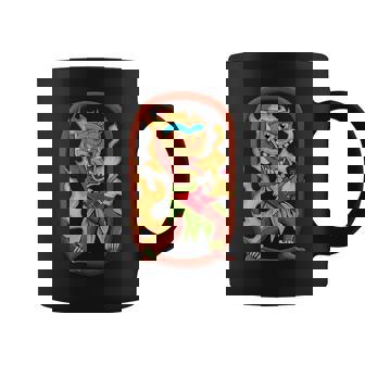 Tiki Totem Guitare Hawaïenne Luau Beach Party Aloha Tasse - Cadeauxyz