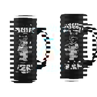 T'inquiète Je Gère Chat Humoristique Cadeau Humour Tasse - Cadeauxyz