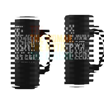 Titi The Woman The Myth The Legend Aunt Vintage Coffee Mug - Seseable
