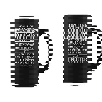 Today I'm Doing Nothing Lazy People Christmas Graphic Print Coffee Mug - Monsterry