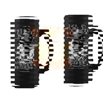 Tornado Wrangler Bold Western Cowboy Graphic Coffee Mug - Monsterry