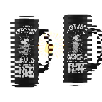 Tout Travail Mérite Sa Bière Apéro Fête Homme Cadeau Tasse - Cadeauxyz