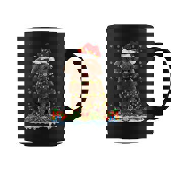 Toy Poodle Lover Family Matching Santa Toy Poodle Christmas Graphic Print Coffee Mug - Monsterry