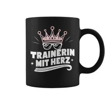 Trainer With Heart Fitness Dance Football Farewell Tassen - Geschenkecke