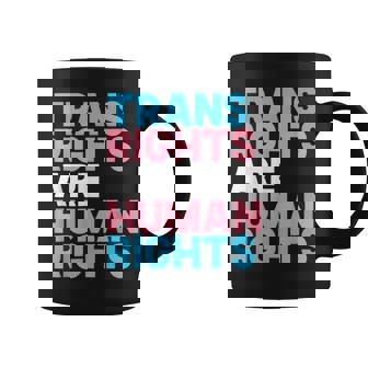 Transgender Lgbt Pride Trans Right Are Human Coffee Mug - Monsterry