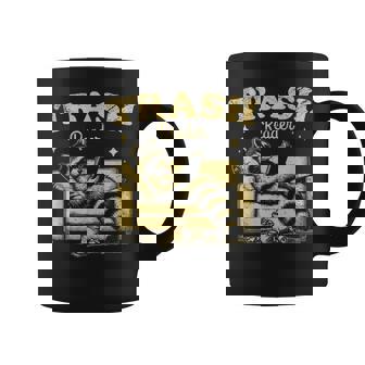 Trash Reader Bookish Raccoon Book Lover Raccoon Coffee Mug - Monsterry