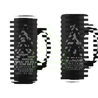 Tree Lover Warning Quote Forestry Students Teachers Graphic Print Coffee Mug - Monsterry