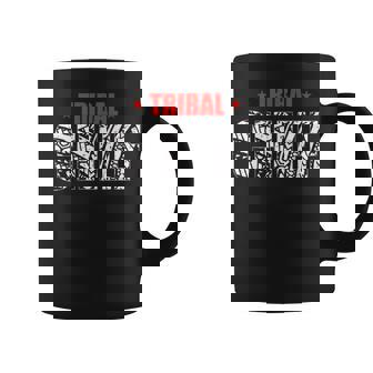 Tribal Chief Roman Wrestler Arch Vintage Wrestling Otc Yeet Coffee Mug | Seseable UK