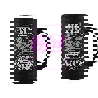 Trucker Girl This Girl Loves Her Truck Graphic Print Coffee Mug - Monsterry