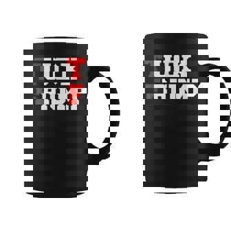 Tuck Frump Divertido Anti-Donald Trump Donald Trump Taza de café - Regaloses