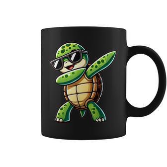 Turtle Dabbing Turtle With Toad Motif Tassen - Geschenkecke