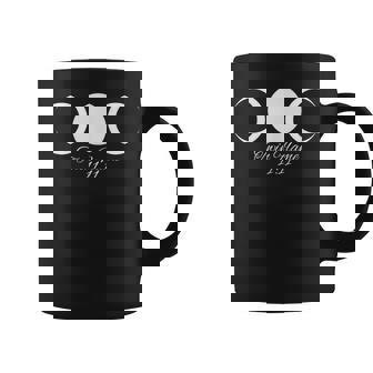 Twin Flame Cosmic Moon Phases Numerology Graphic Print Coffee Mug - Monsterry