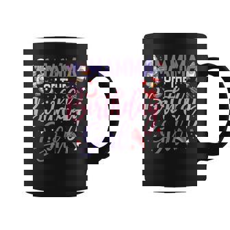 Two The Moon Mamma Of The Birthday Girl Astronaut Family Graphic Print Coffee Mug - Monsterry