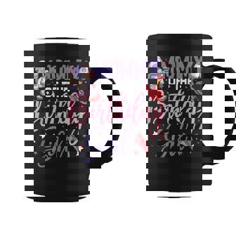 Two The Moon Mommy Of The Birthday Girl Astronaut Family Coffee Mug - Seseable