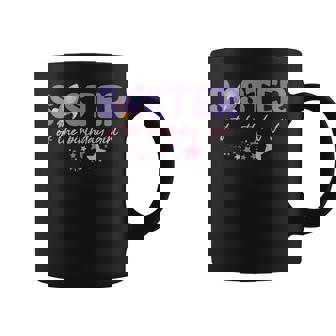 Two The Moon Sister Of The Birthday Girl Astronaut Family Graphic Print Coffee Mug - Monsterry