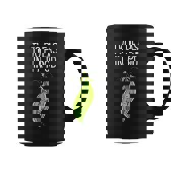 Like Two Peas In A Pod Shirt Pea Peas In A Pod Graphic Print Coffee Mug - Monsterry