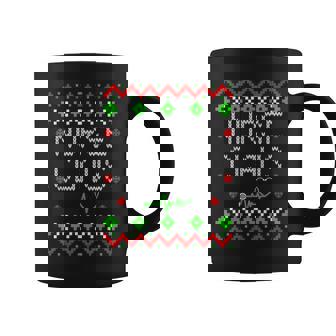 Ugly Christmas Nurse RN And NP For Holiday Work Party Graphic Print Coffee Mug - Monsterry