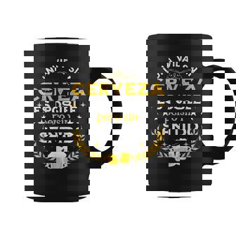 Unaida Sin Cerveza Es Posible Cerveza Divertida Para Papá Taza de café - Regaloses