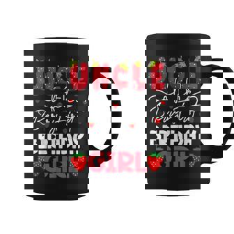 Uncle Of The Berry First Birthday Girl Strawberry Coffee Mug - Seseable