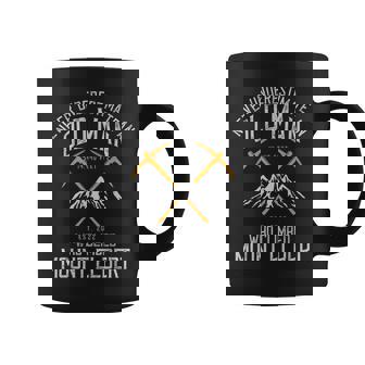 Never Underestimate An Old Man Who Climbed Mt Elbert Graphic Print Coffee Mug - Monsterry
