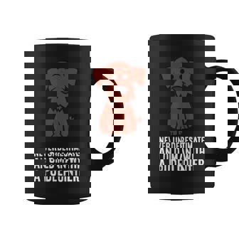 Never Underestimate An Old Man With A Pudelpointer Graphic Print Coffee Mug - Monsterry