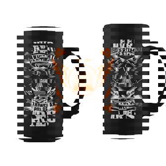 Never Underestimate The Power Of Ares Ares Name Coffee Mug - Thegiftio