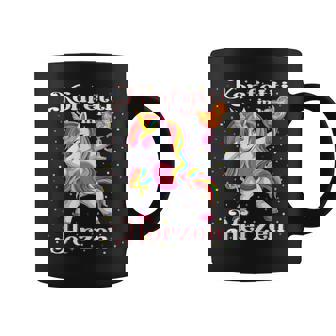 Unicorn Confetti In Heart Costume Carnival Costume Fancy Dress Tassen - Geschenkecke