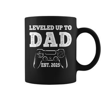 Updated To Papa-Level Unlocked Approx 2025 New Daddy Gamer Tassen - Geschenkecke