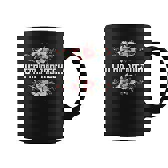 Uttar Pradesh India Flower Patriotism Graphic Print Coffee Mug - Monsterry