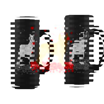 Valentine's Day Golden Retriever Heart Dog Lover Graphic Print Coffee Mug - Monsterry