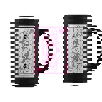 Valentine's Day Queen Of Hearts Cute Pink Dolly Valentine Coffee Mug | Mazezy