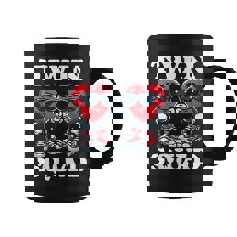 Valentines Day Twin Boys Or Twin Girls Heart Brother Sister Coffee Mug | Mazezy