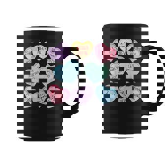 Valentines Neuro Nurse Crew Hearts Candy Neurologist Brain Coffee Mug - Thegiftio