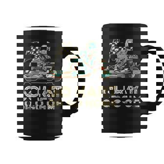 Ve A Kart Oe A Casa Carreras De Karts Karting Deportes De Motor Taza de café - Regaloses