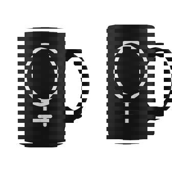 Venus Astrology Female Gender Symbol Planet Witch Graphic Print Coffee Mug - Monsterry