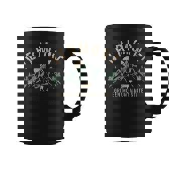 Vermont Green Mountain State Moose Vintage Pride Graphic Print Coffee Mug - Monsterry