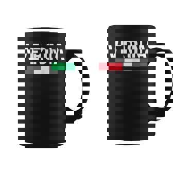 Verona Italia Souvenir Italiaacaciones Bandera Italianaerona Taza de café - Regaloses