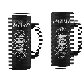 Vertus Templières Des Chevaliers Templiers Bouclier Tasse - Cadeauxyz