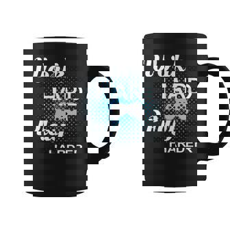 Video Gamer Shirt Work Hard Play Harder T-Shirt Idea Graphic Print Coffee Mug - Monsterry