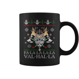 Viking Santaiking Christmas Jumper Falalalaalhalla S Tassen - Geschenkecke