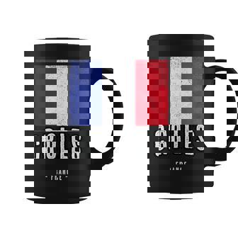 Ville De Crolles France Fr Drapeau Français Tasse - Cadeauxyz