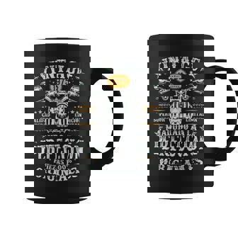 Vintage 1975 50 Años Cumpleaños Moto Biker Hombre Motero Taza de café - Regaloses