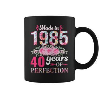 Vintage 1985 40 Años Cumpleaños Regalo Made In 1985 Taza de café - Regaloses