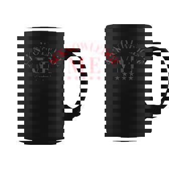 Vintage Acknowledge Me Sports Competition Graphic Print Coffee Mug - Monsterry